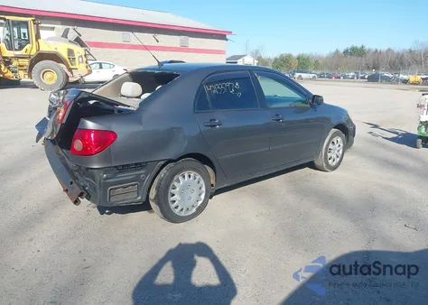 2008 Toyota Corolla Le z USA, uszkodzony, nr VIN 2T1BR32E78C926423